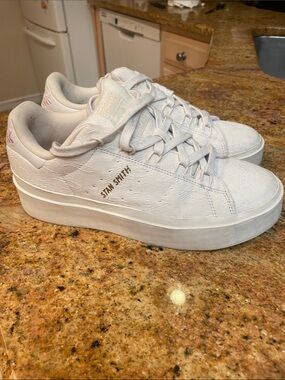 Adidas Stan Smith Bonega Platform Sneakers - Off-White